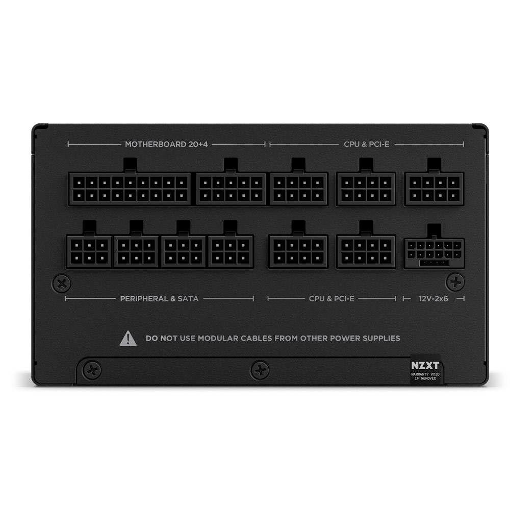 Fonte de Alimentação NZXT C1200 Gold (ATX - 1200 W - 80 PLUS Gold - Preto), miniatura 4