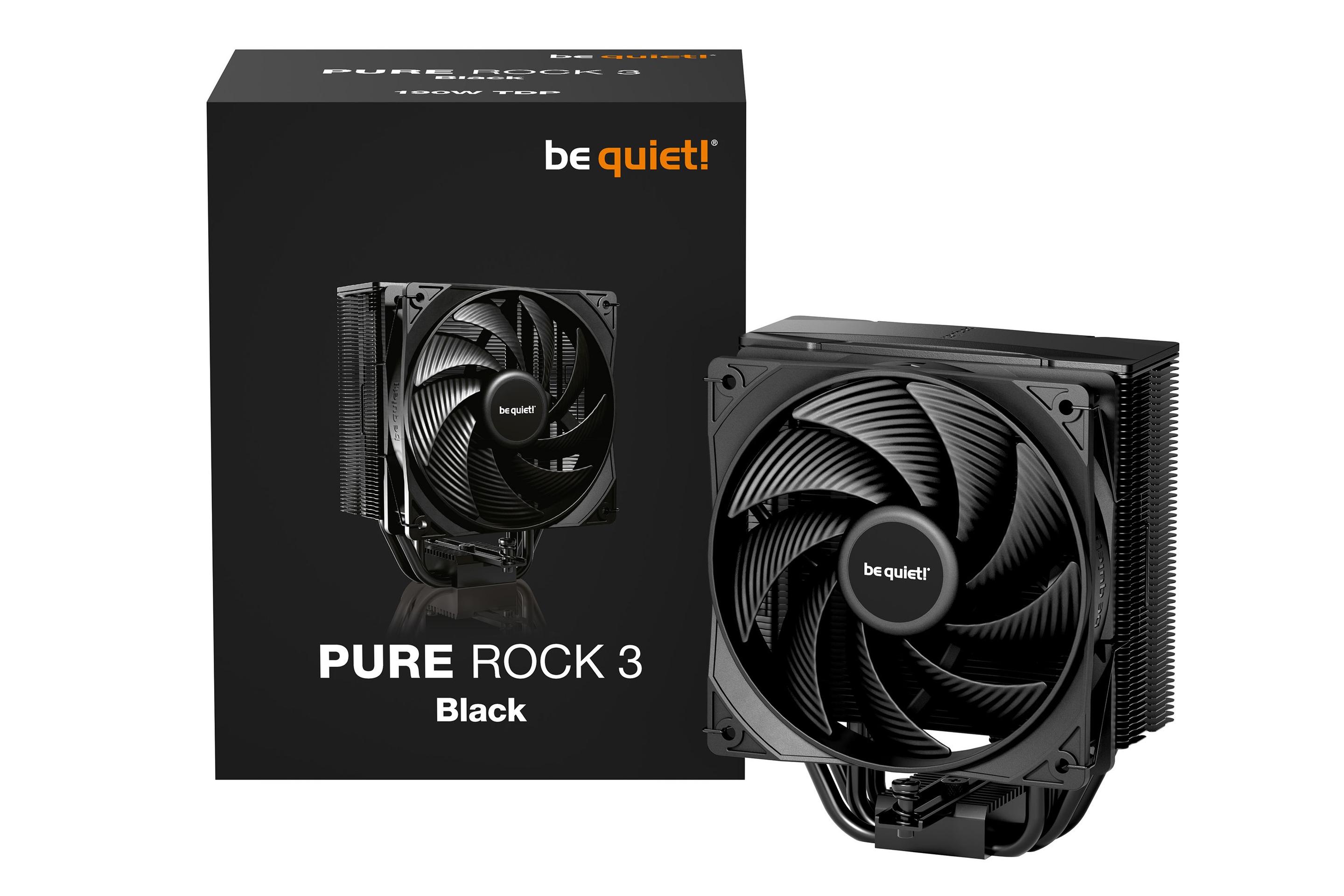 Cooler CPU BE QUIET! Pure Rock 3 (12 cm - 2000 RPM - 4-pin - Preto), miniatura 5