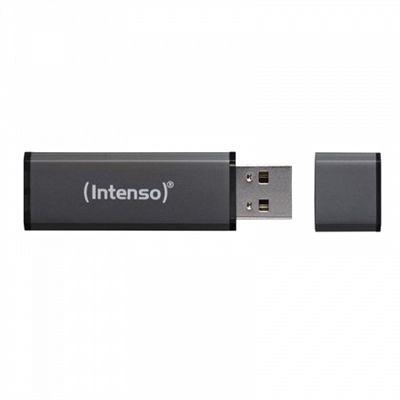 Pen USB INTENSO Alu Line 3521471 (Com tampa - USB Type-A - USB 2.0 - Antracite) — imagem 1