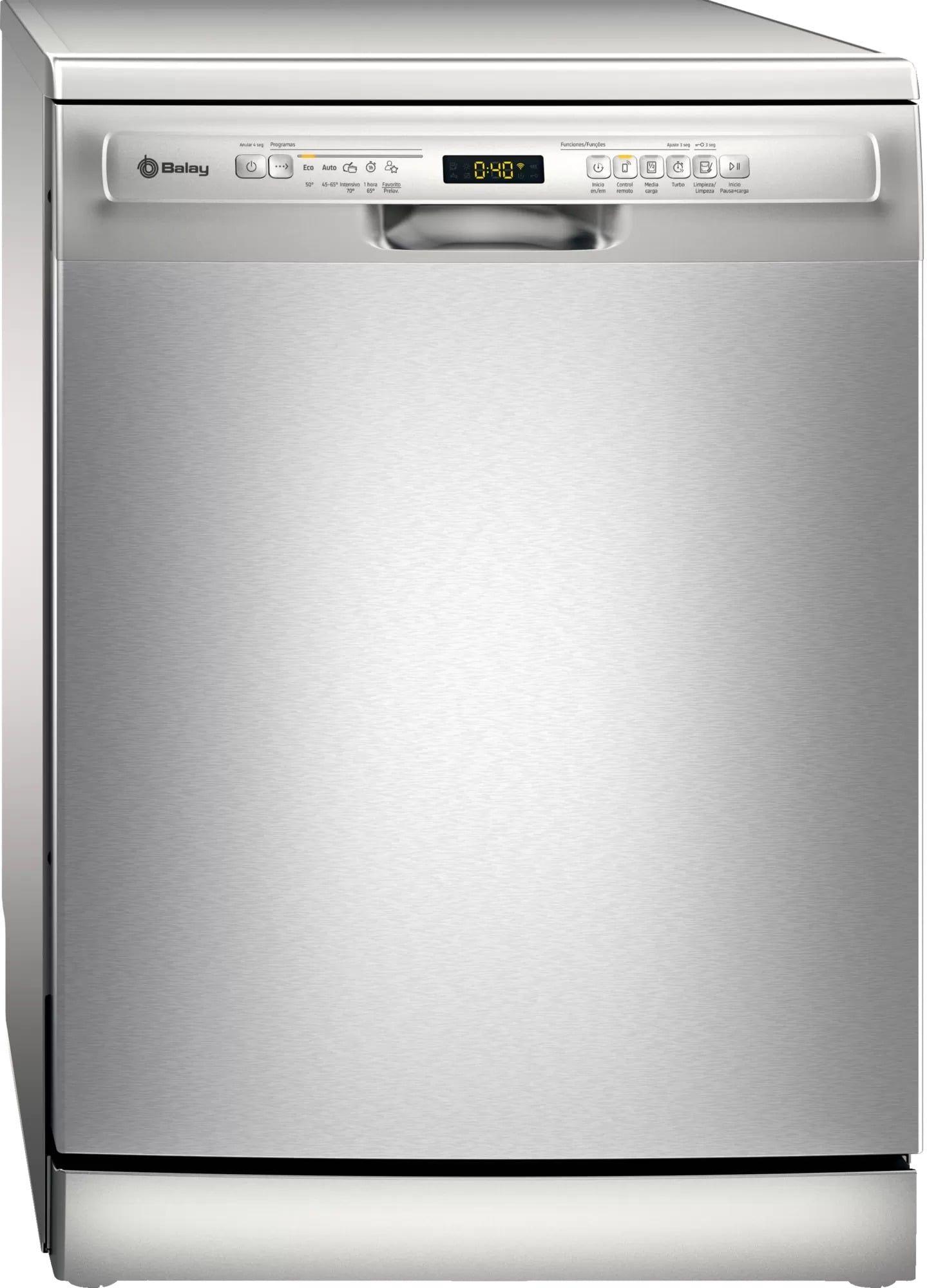 Máquina de Lavar Loiça Independente BALAY 3VS5010IP (12 talheres - C - 10,5 l - Inox)