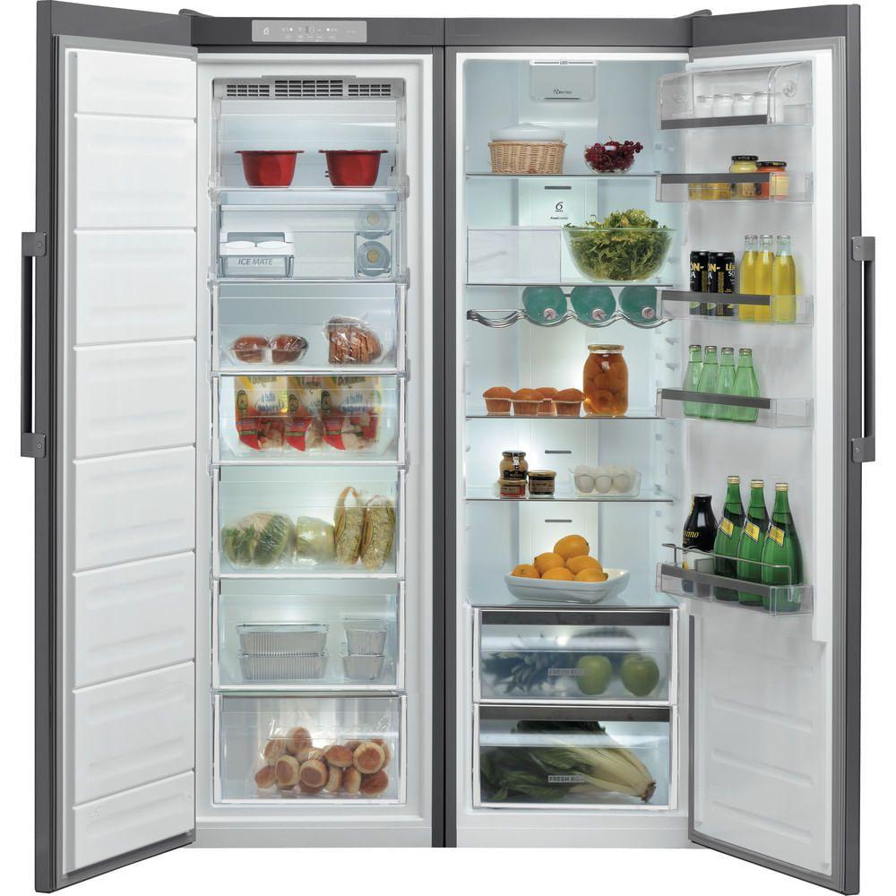 Arca Vertical Independente WHIRLPOOL UW8F2YXBIF2 (Altura 187,5 cm - 188 cm - 60 cm - Inox) — miniatura 4