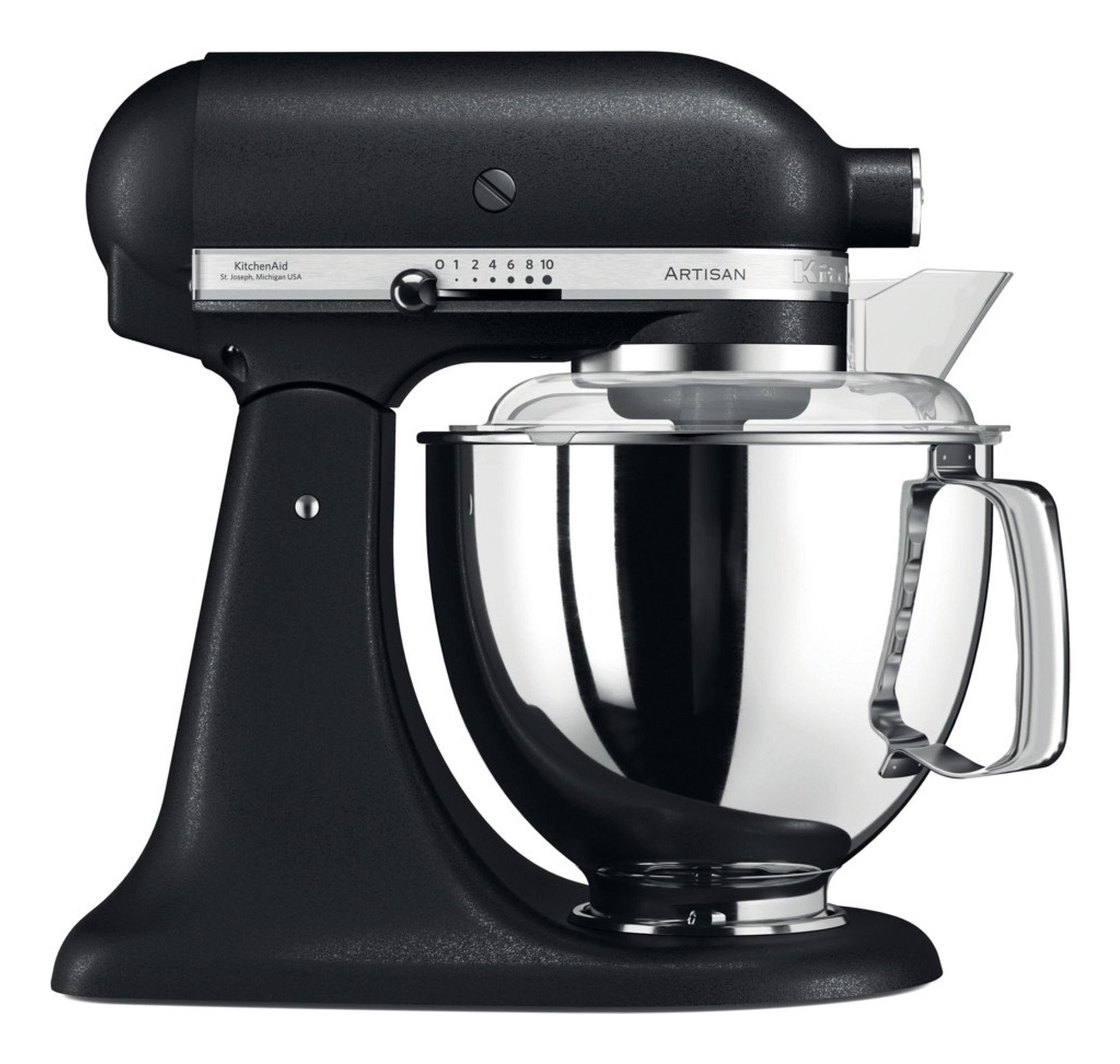 Batedeira KITCHENAID Artisan 5KSM175PSEBK (300 W - 220 RPM - 4,7 l - Preto)
