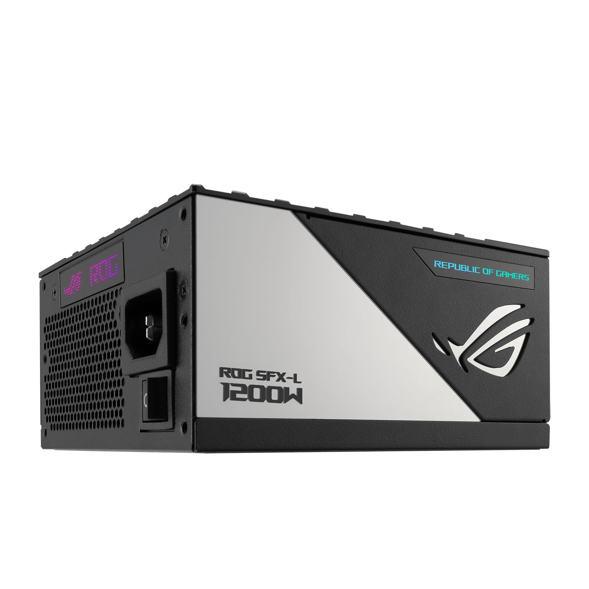 Fonte de Alimentação ASUS ROG Loki 1200T SFX-L Gaming (SFX-L - 1200 W - 80 Plus Platinum - Preto e Prateado), miniatura 7