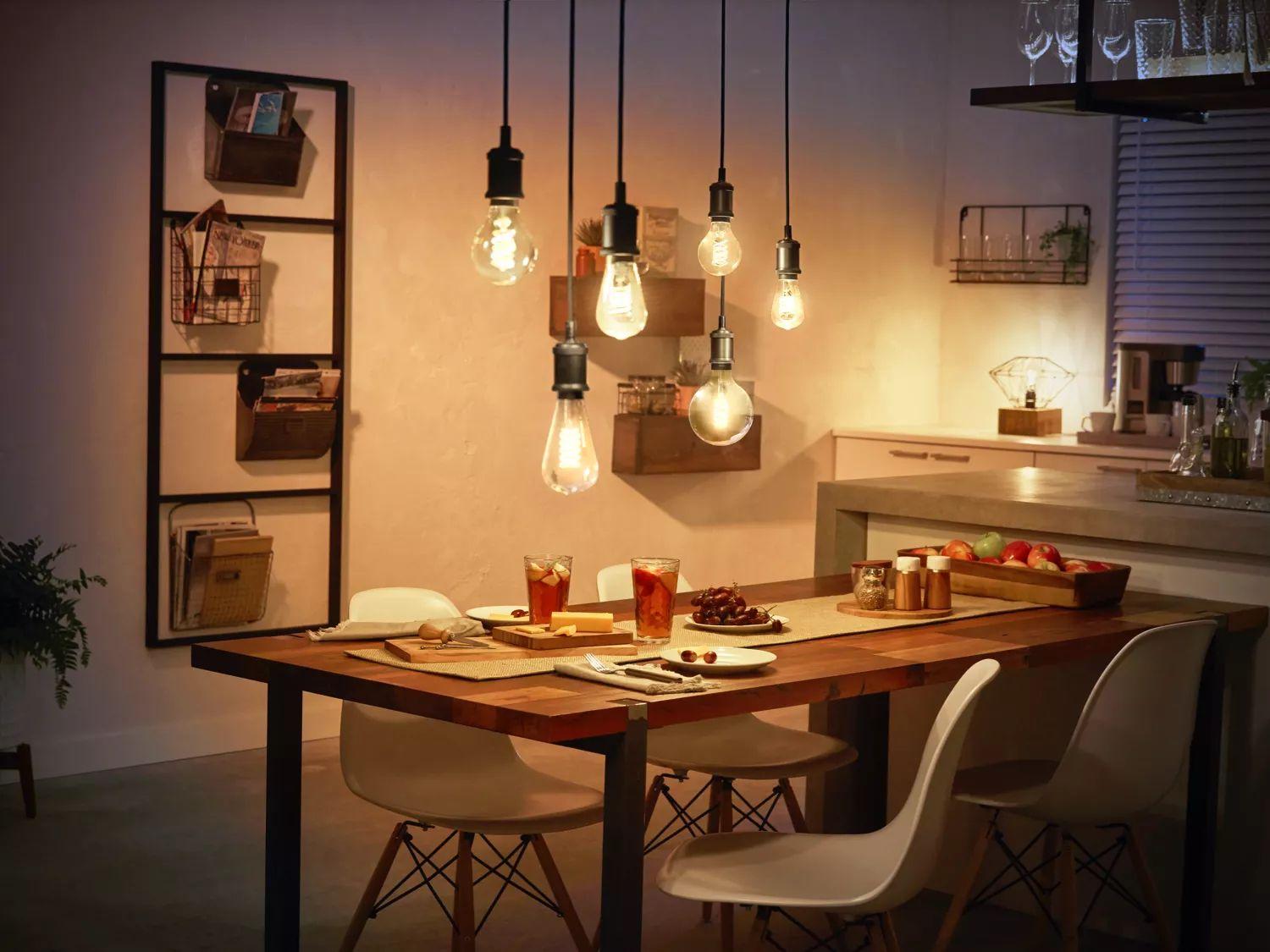Lâmpada LED Inteligente PHILIPS Hue Filament G93 (Transparente) — miniatura 3
