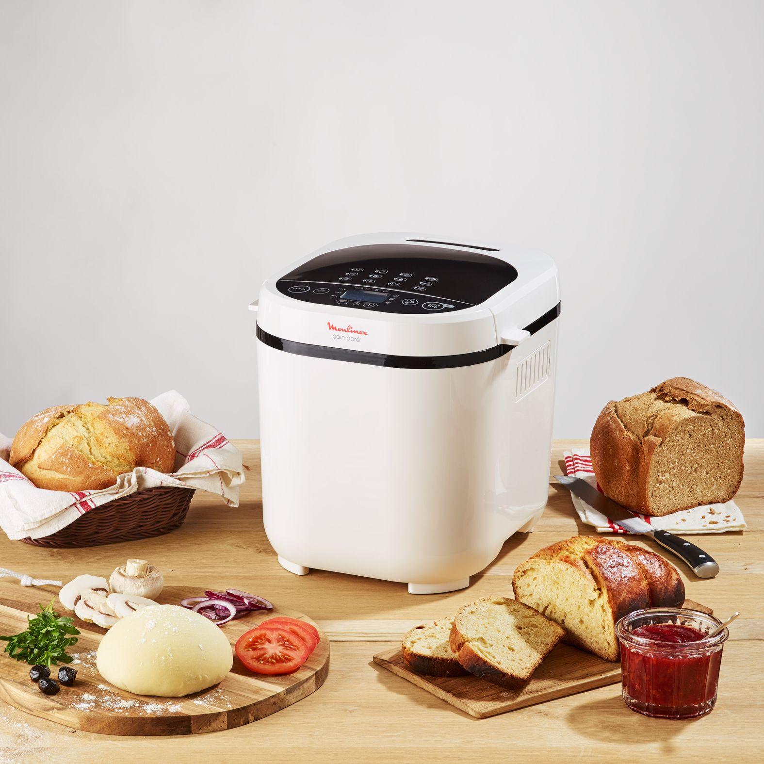 Máquina de Fazer Pão MOULINEX OW210130 (Altura 29,8 cm - Branco), miniatura 6