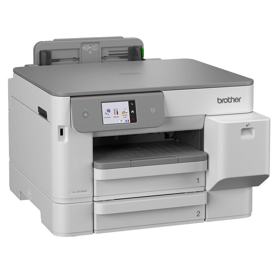 Impressora Jato de Tinta BROTHER HL-J5113DW (A4 - Jato de tinta a cores - 600 folhas - Branco/Cinzento) — miniatura 5