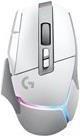 Rato LOGITECH G502 X PLUS (100–25 600 PPP - >400 IPS - Sem fios LIGHTSPEED - Branco)