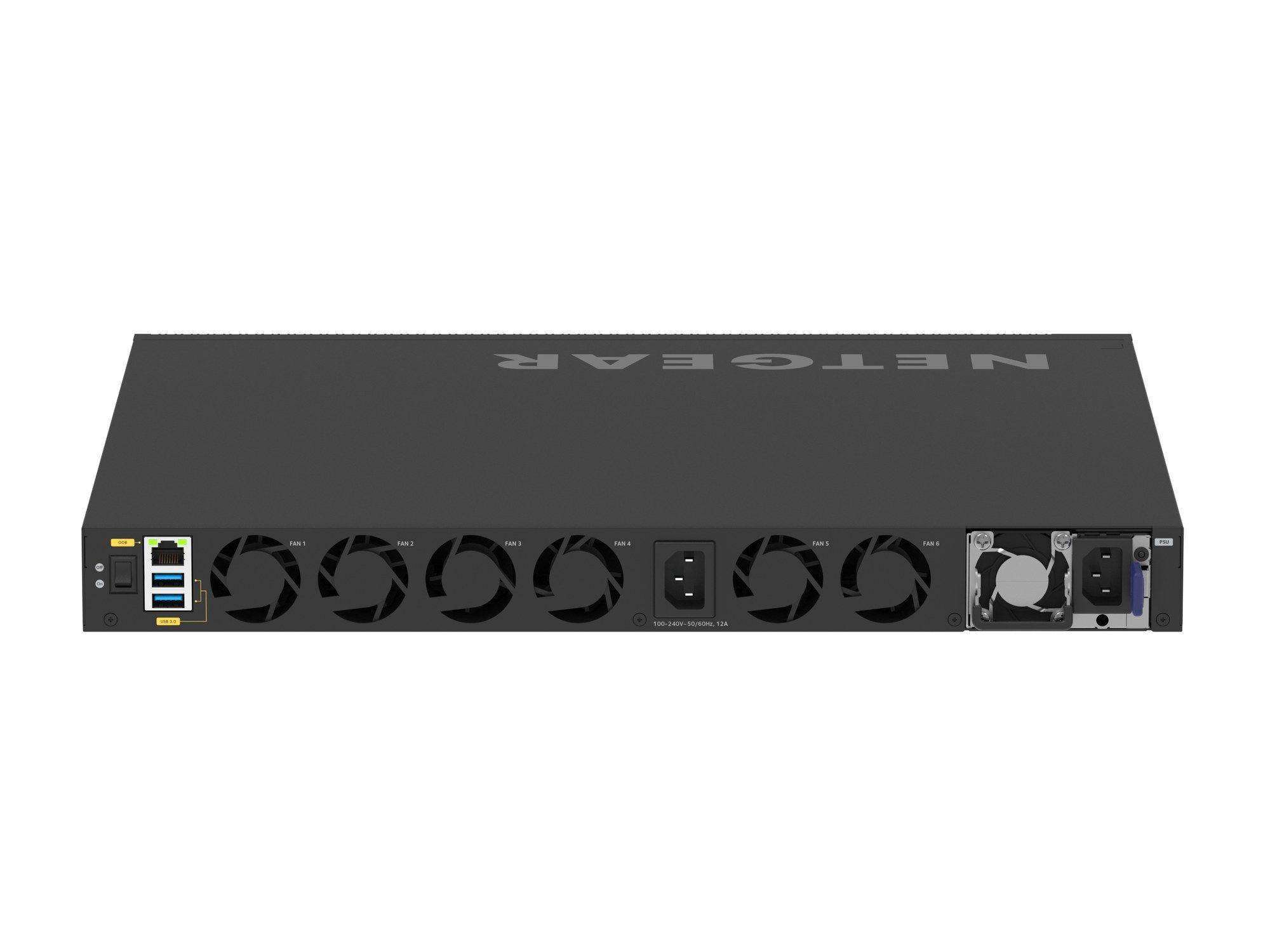 Switch Gerido NETGEAR VSM4320C-100NES (256 MB - 1600 Gbit/s - L3 - Preto) — miniatura 4