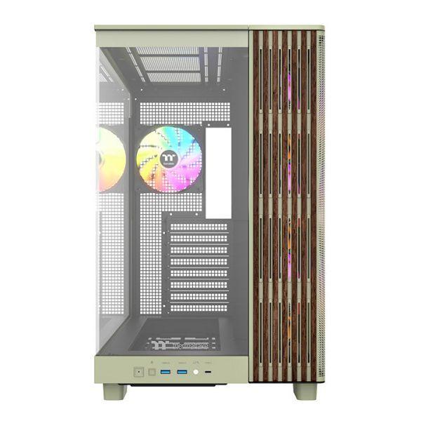 Caixa PC THERMALTAKE View 380 XL WS ARGB (ATX, micro ATX, Mini-ITX - PS2 - 2.5" - Verde) — miniatura 5