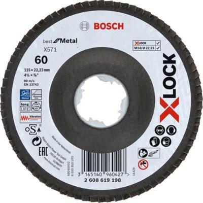 Disco de Lamelas BOSCH X571 Best for Metal (Ferro)