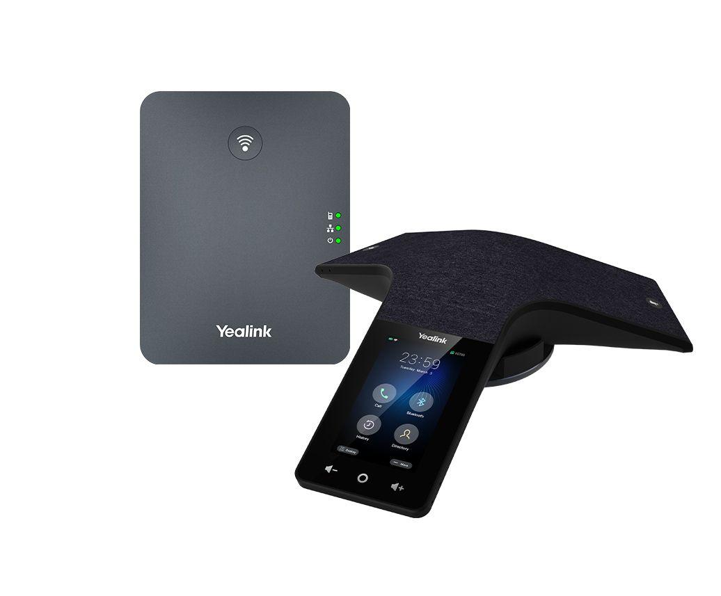Telefone de Conferência IP YEALINK CP935W-Base (Yealink W70B - Preto)