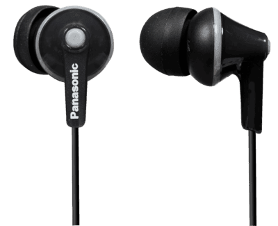 Auscultadores PANASONIC RP-HJE125E-K (Com fios - Intra-auditivo - 9 mm - Preto), miniatura 3