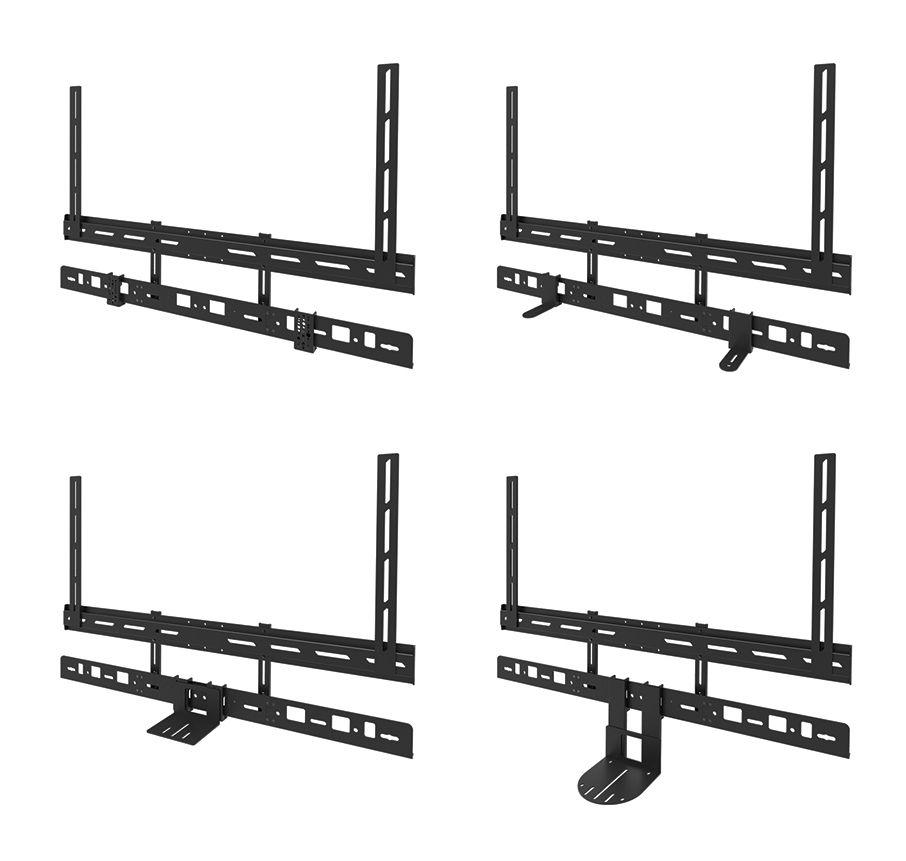Suporte para Videobar NEOMOUNTS AV30-500BL (800 x 600 mm - 200 x 200 mm - 2,79 m - Preto), miniatura 9