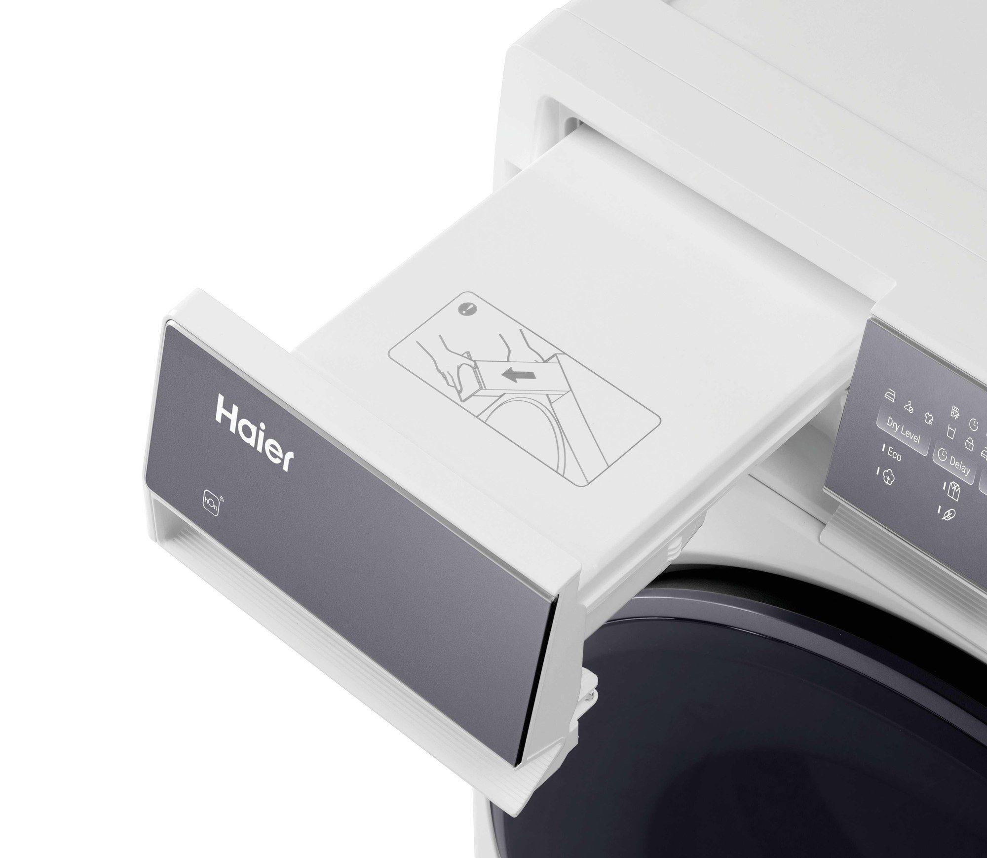 Máquina de Secar Roupa Independente HAIER HD100C367AU1S (10 kg - Bomba de calor - Esquerdo - Branco) — miniatura 8