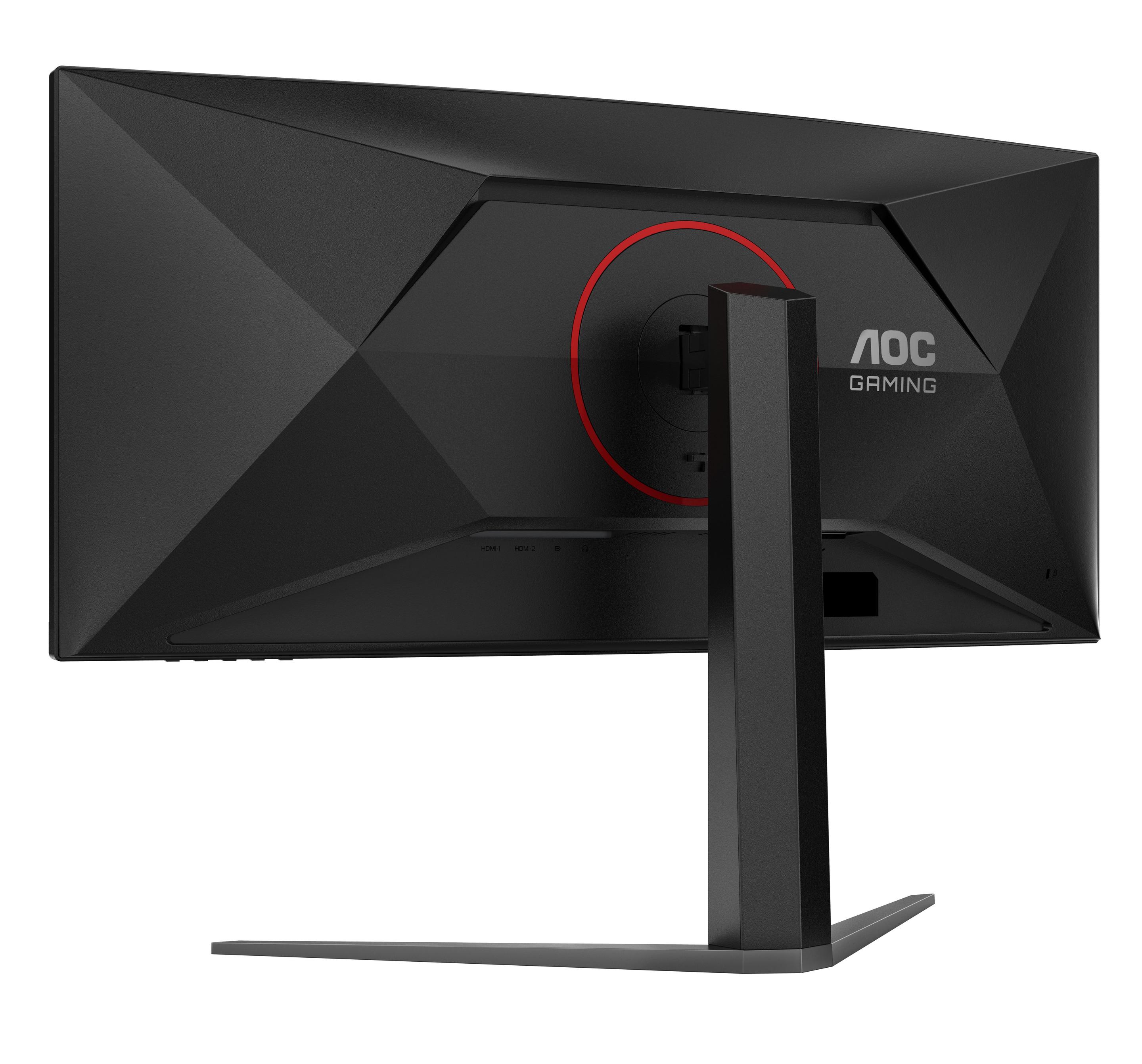 Monitor AOC CU34G4/69 (34" - Fast VA - 180 Hz - Preto/Vermelho) — miniatura 17