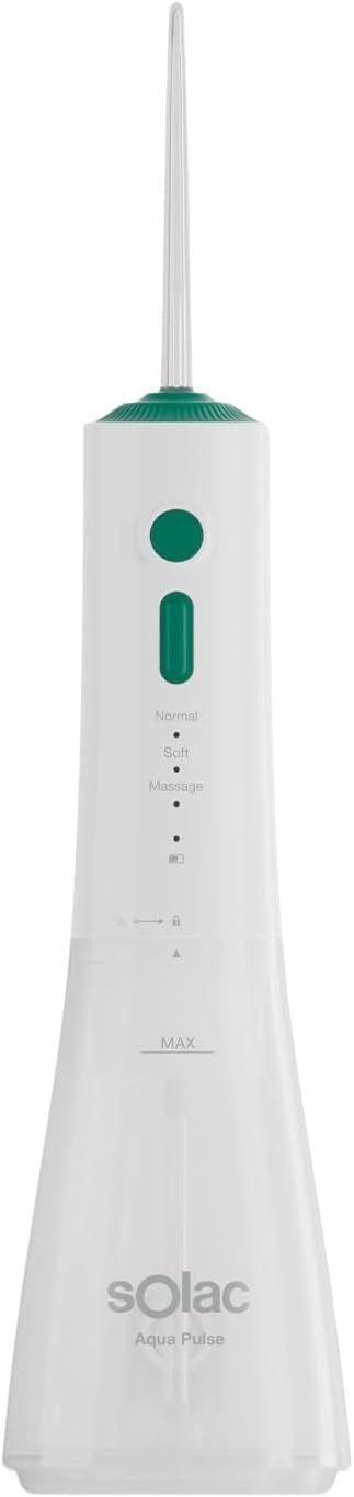 Irrigador Dentário SOLAC Aqua Pulse ID7841 (5 V - Bateria recarregável por USB)