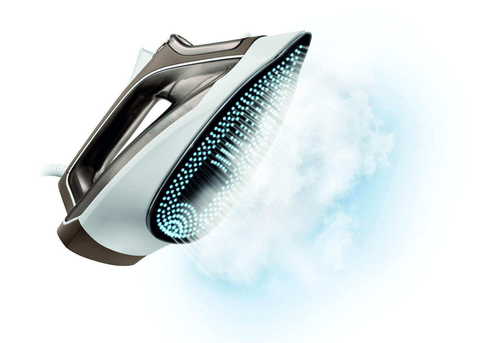 Ferro de Engomar a Vapor ROWENTA DX1635D1 (2400 W - 0,25 l - Base em aço inoxidável - Castanho), miniatura 3