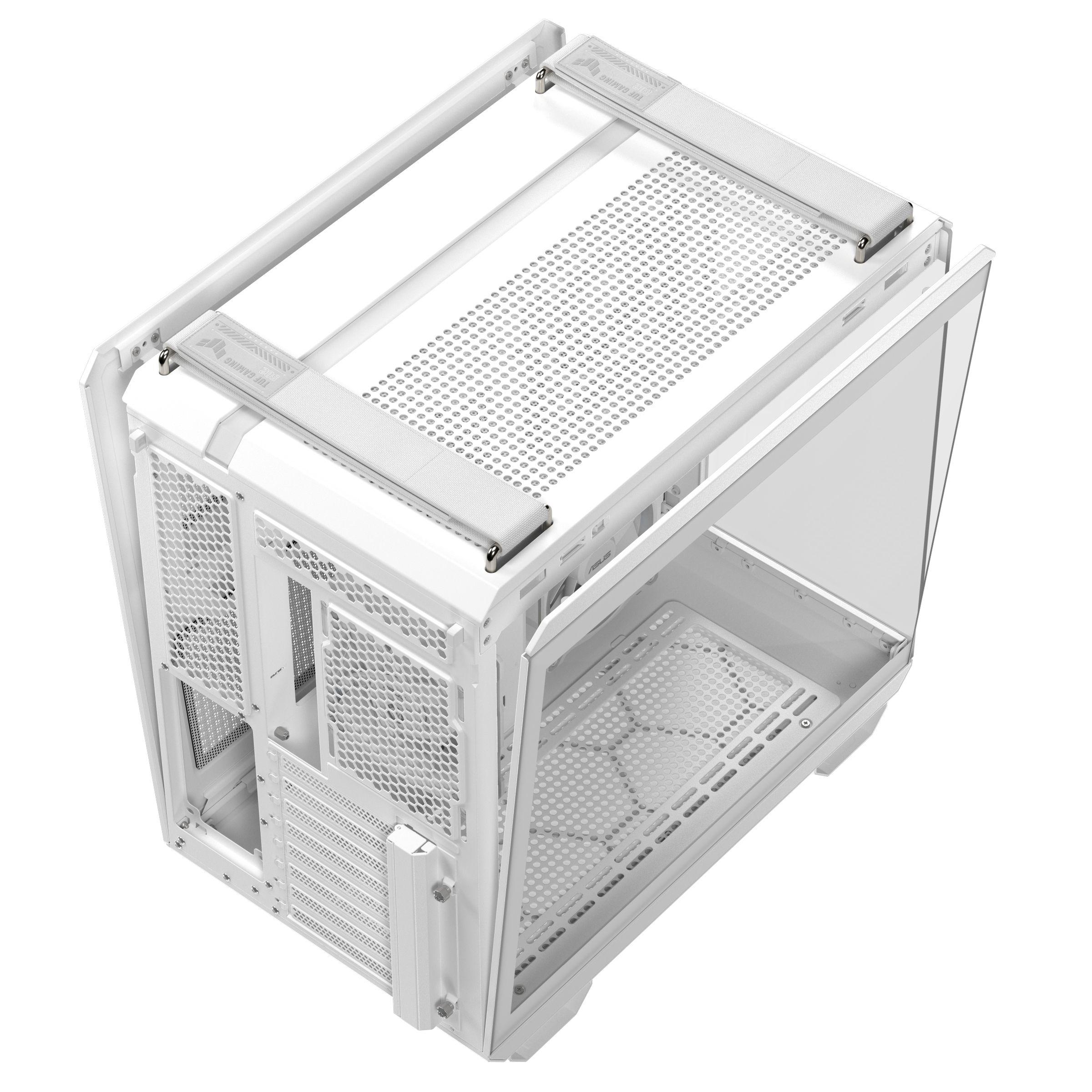 Caixa PC ASUS TUF Gaming GT502 Horizon TG ARGB (ATX, micro-ATX, Mini-ITX - Midi Tower - micro-ATX, Mini-ITX, ATX - Branco), miniatura 8