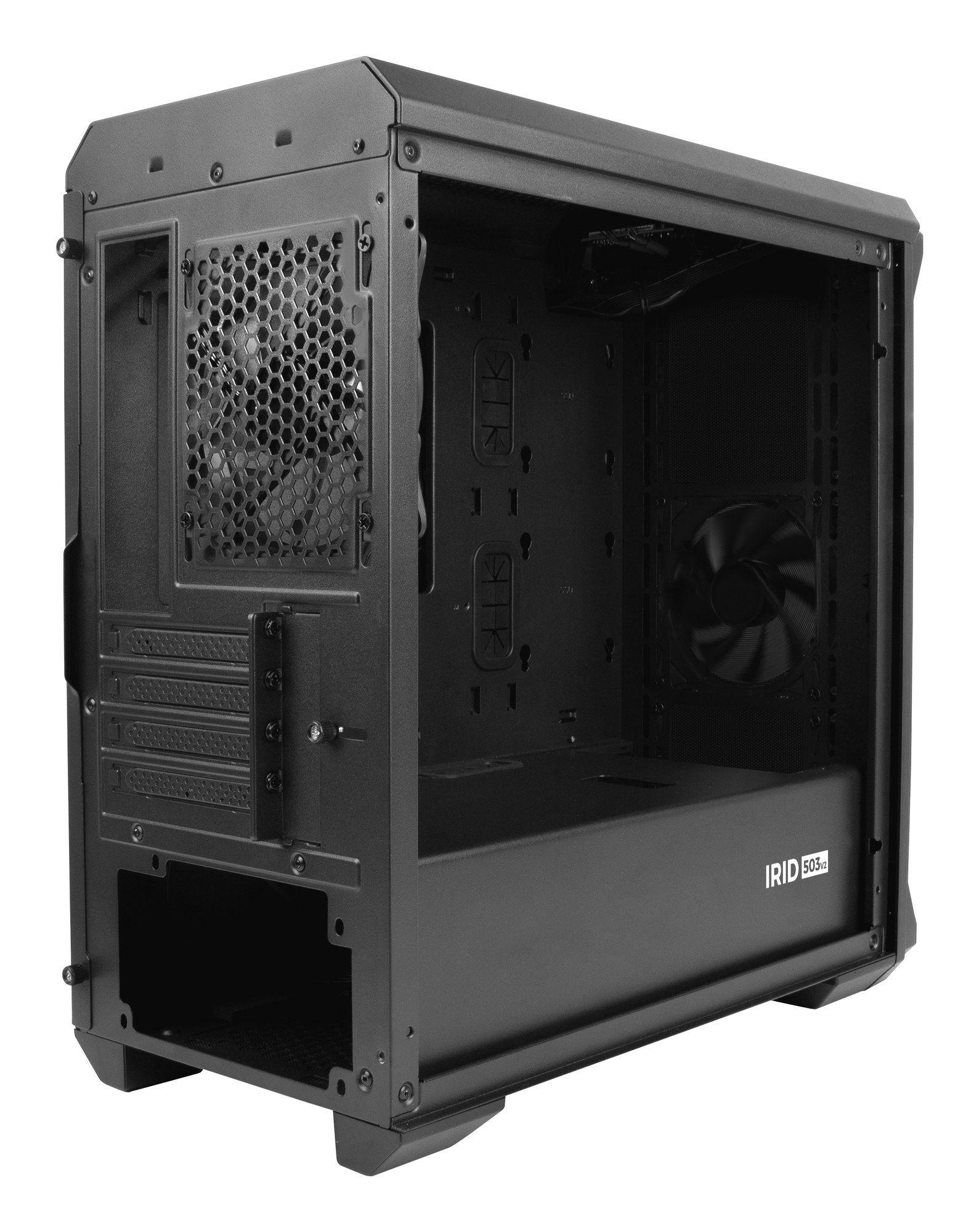 Caixa de Computador Micro Torre GENESIS Irid 503 (Micro ATX, Mini-ITX - Micro Torre - 16,3 cm - Preto) — miniatura 6