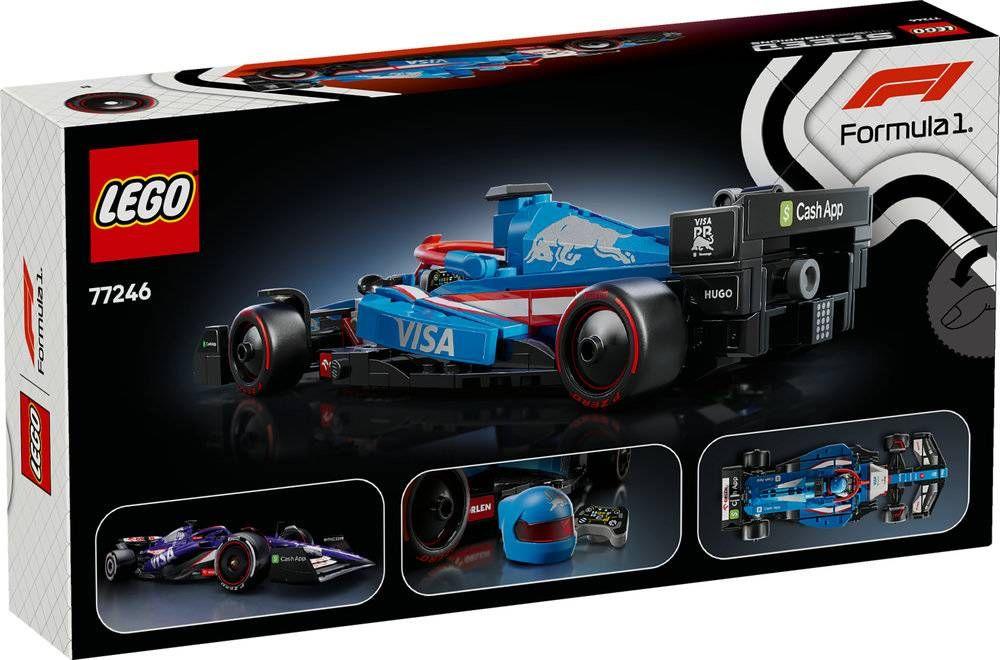 LEGO 77246 Speed Champions Carro de Corrida Visa Cash App RB VCARB 01 F1® (18+ anos - 248 peças), miniatura 6