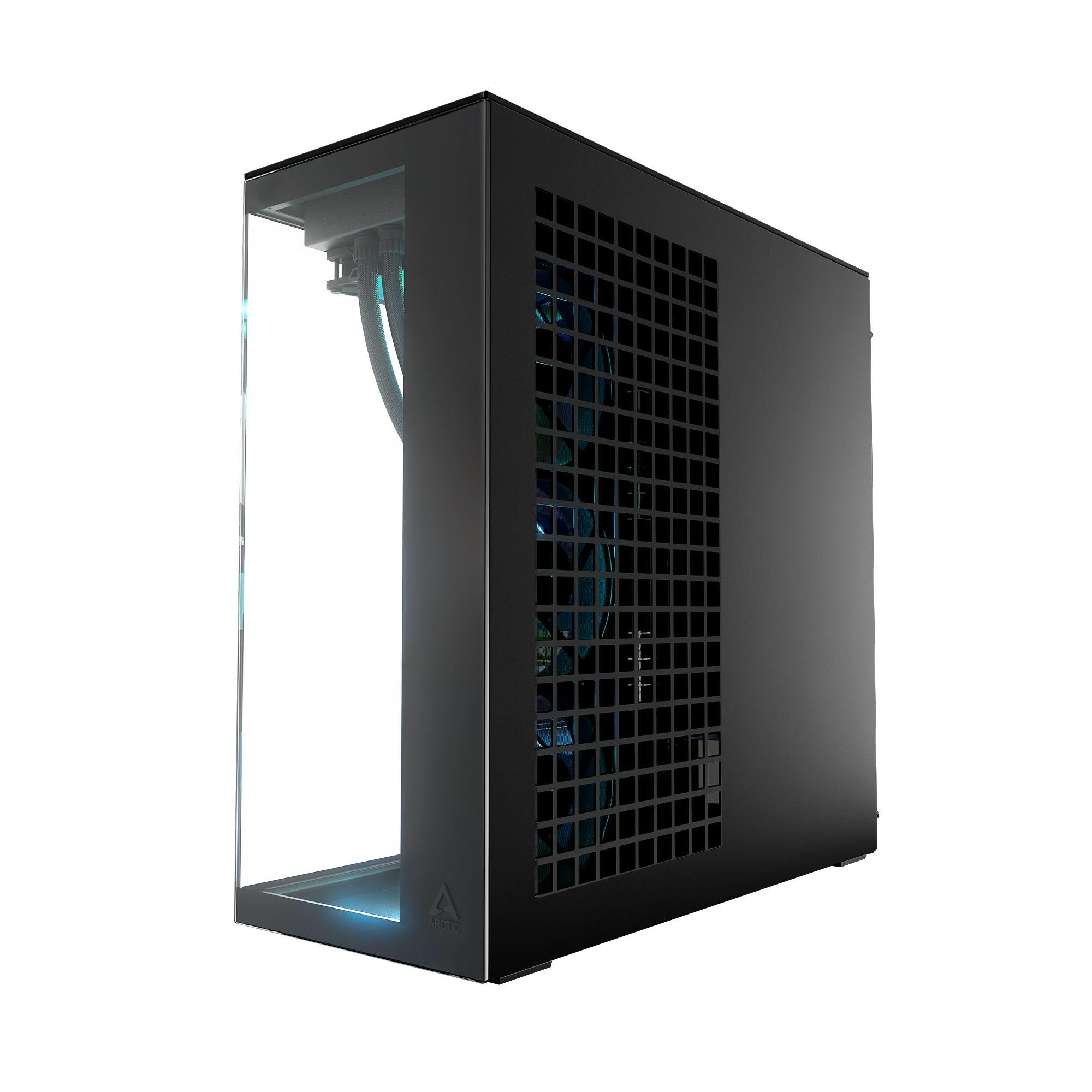 Caixa PC ARCTIC Xtender (EATX, ATX, micro ATX, Mini-ITX - Vidro temperado, Rede - 17,1 cm - Preto e Transparente) — miniatura 6