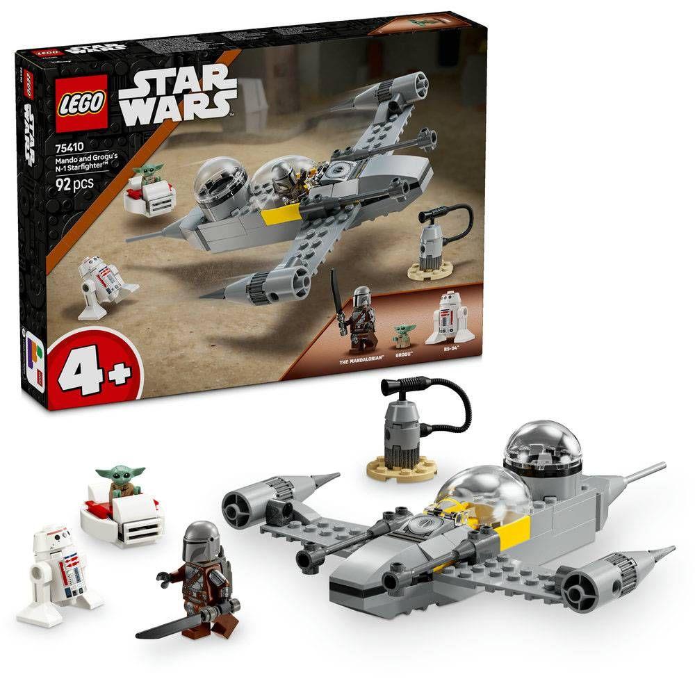 LEGO 75410 Star Wars Starfighter™ N-1 de Mando e Grogu (4+ anos - 92 peças), miniatura 3