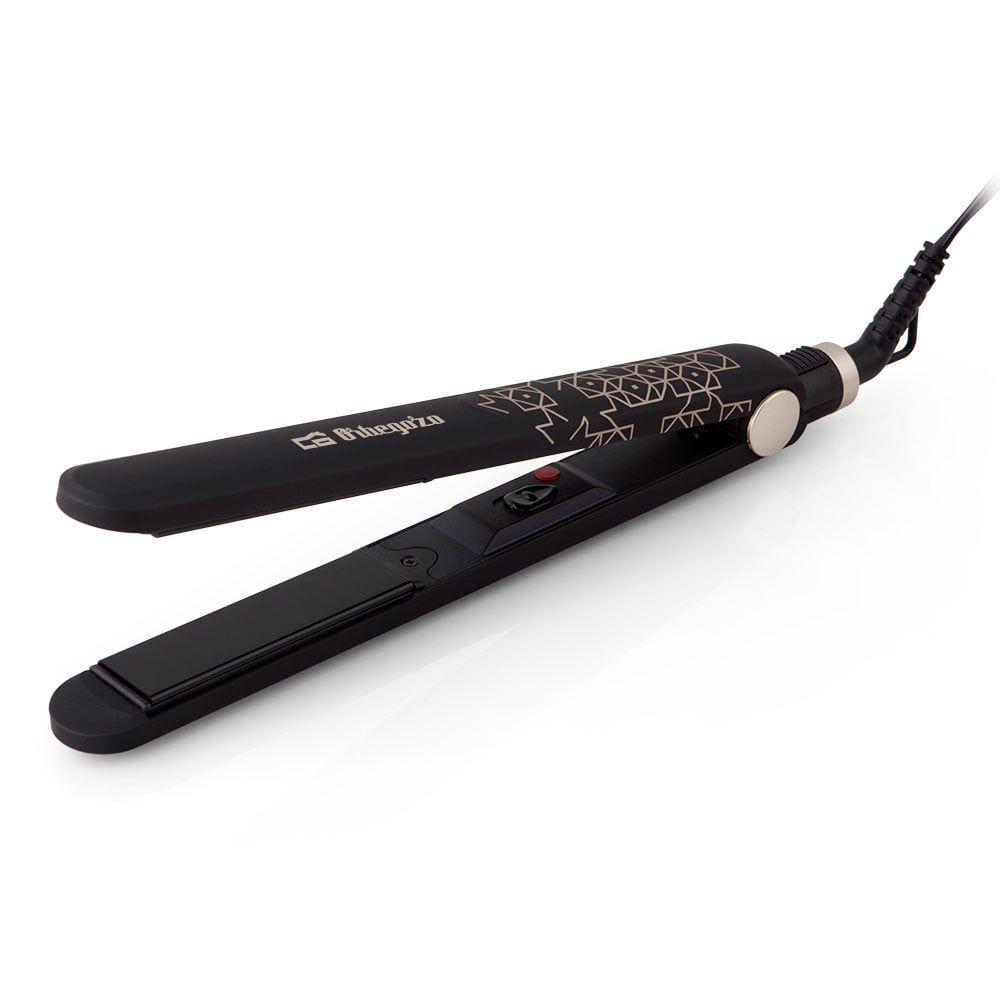 Alisador de Cabelo ORBEGOZO PL3500 (Cerâmica - 90 x 25 mm - Preto)
