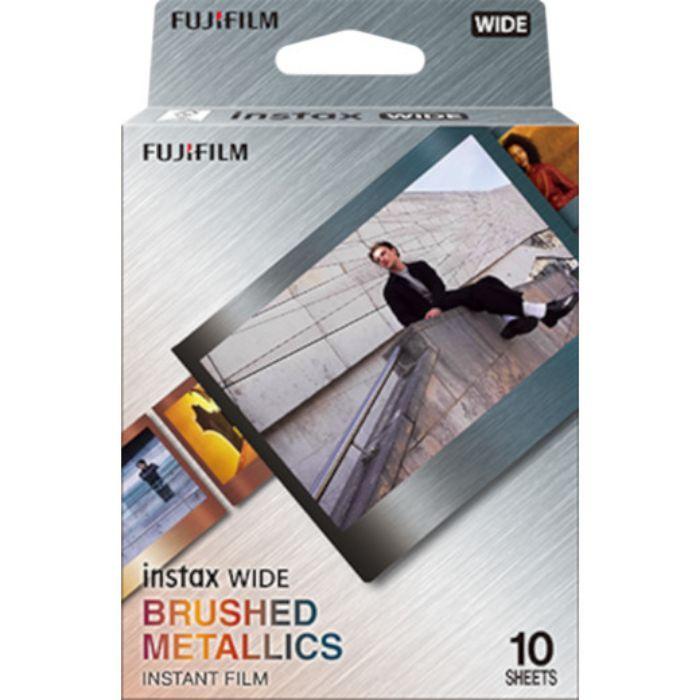 Película Instantânea FUJIFILM instax WIDE Brushed Metallics (10 folhas - 76 x 127 mm)