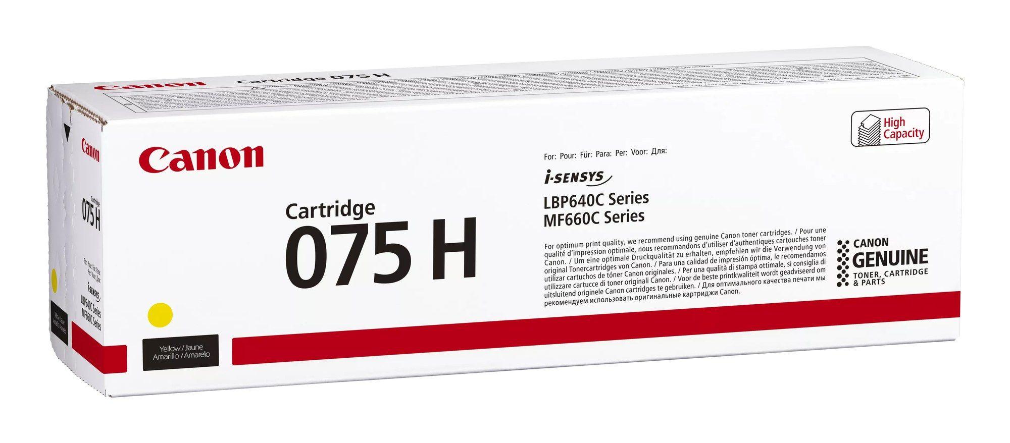 Toner CANON 075 H Y (2500 páginas - Amarelo), miniatura 3