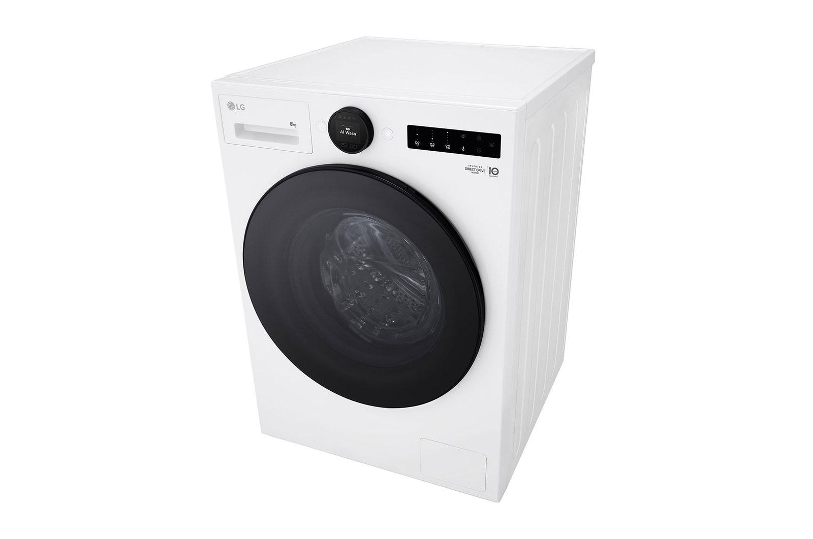 Máquina de Lavar Roupa Independente LG F4WX808YC (1400 RPM - B - A - Branco) — miniatura 9