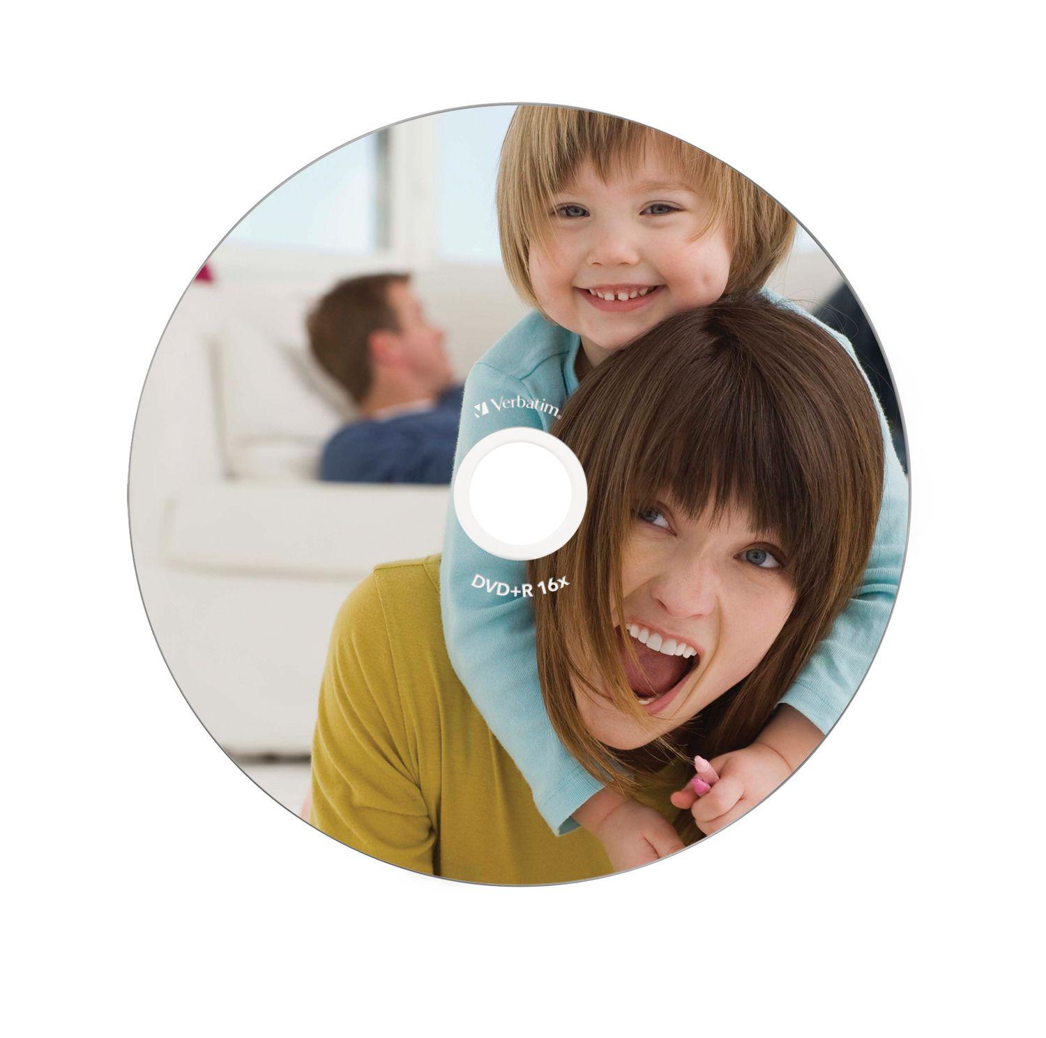 DVD+R Imprimível VERBATIM 43508 (Pack de 10 - 4,7 GB - 16x) — miniatura 4
