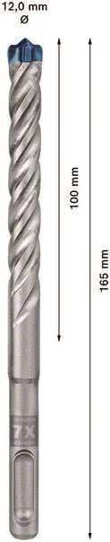 Broca para Martelo BOSCH EXPERT SDS plus-7X 2608900108 (Carboneto)