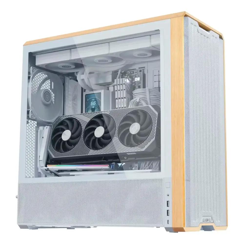 Suporte Vertical para Placa Gráfica LIAN LI V4 (Branco), miniatura 5