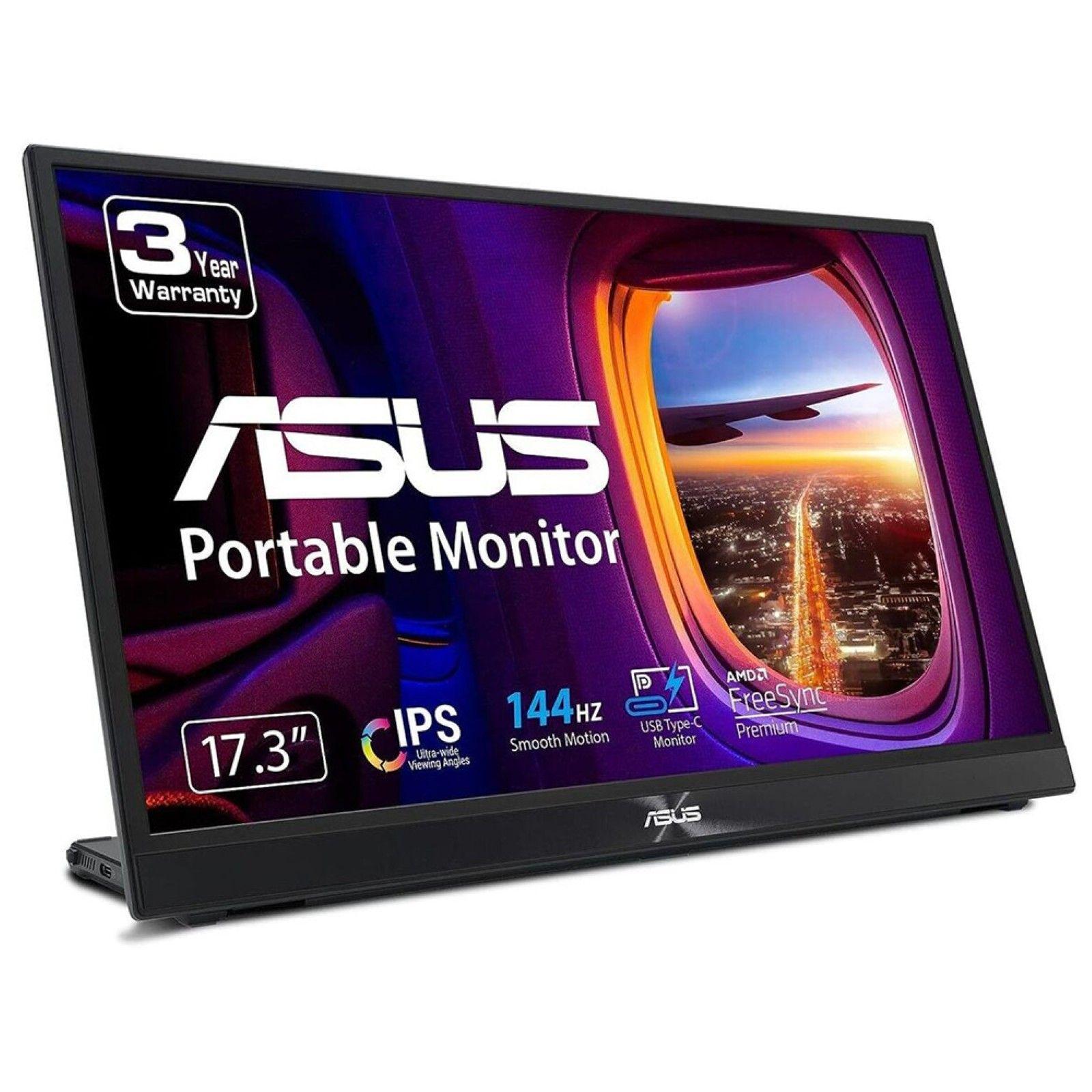 Monitor ASUS ZenScreen MB17AHG (17,3" - IPS - 144 Hz - Preto)