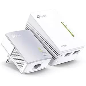 Kit Adaptadores Powerline TP-LINK TL-WPA4220 KIT (Wi-Fi 4 - 300 Mbit/s - Fast Ethernet - Branco), miniatura 2