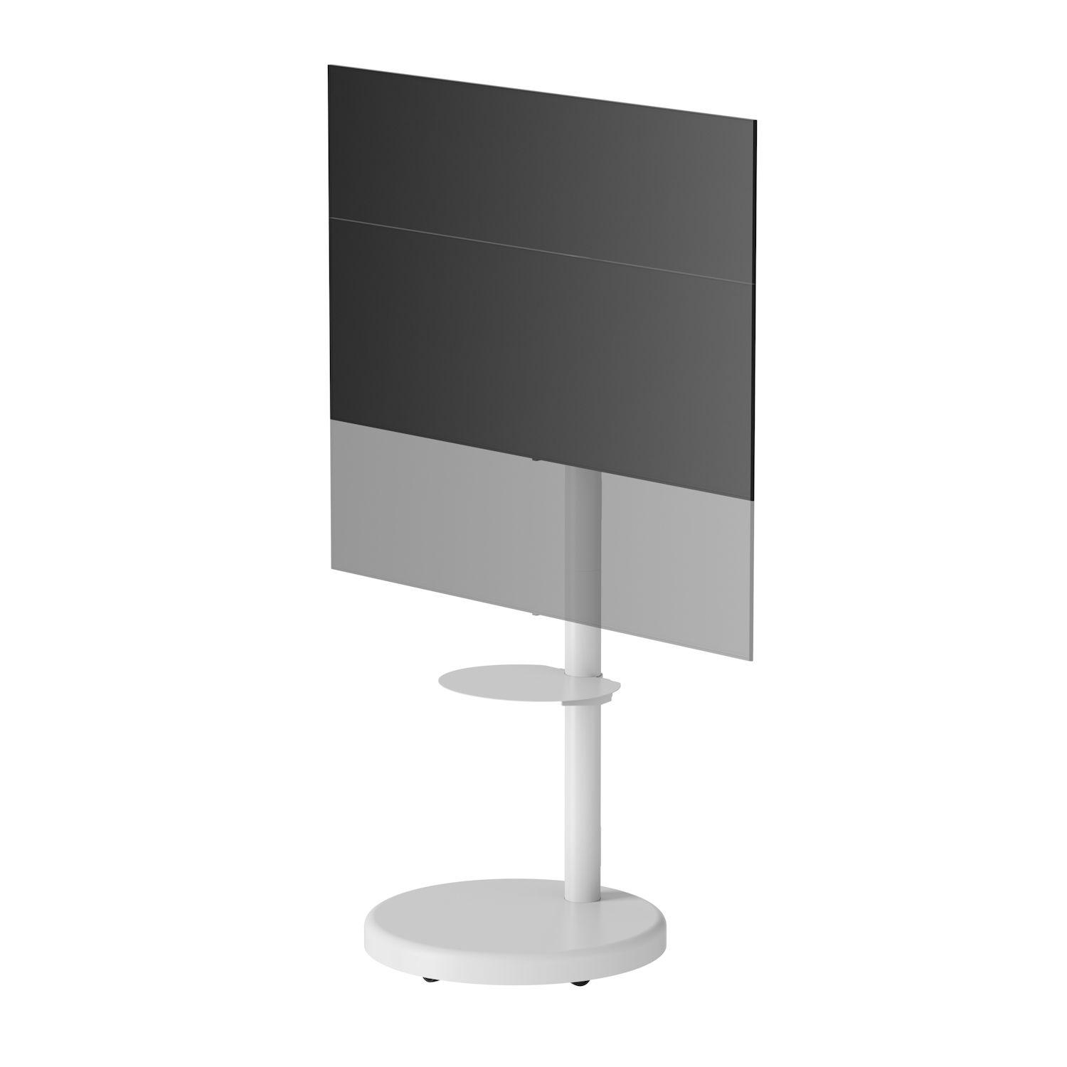Suporte de Chão Móvel para TV EWENT EW1550 (37–86" - 50 kg - Branco), miniatura 6