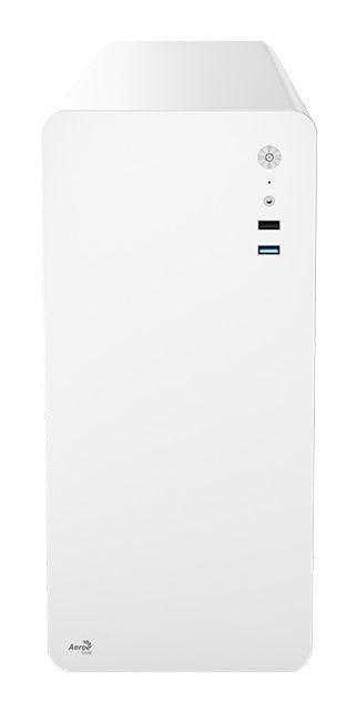 Caixa de Computador AEROCOOL CS-110-S-WT-v1 (Micro ATX, Mini-ITX - Mini Tower - SPCC, aço - Branco) — miniatura 2