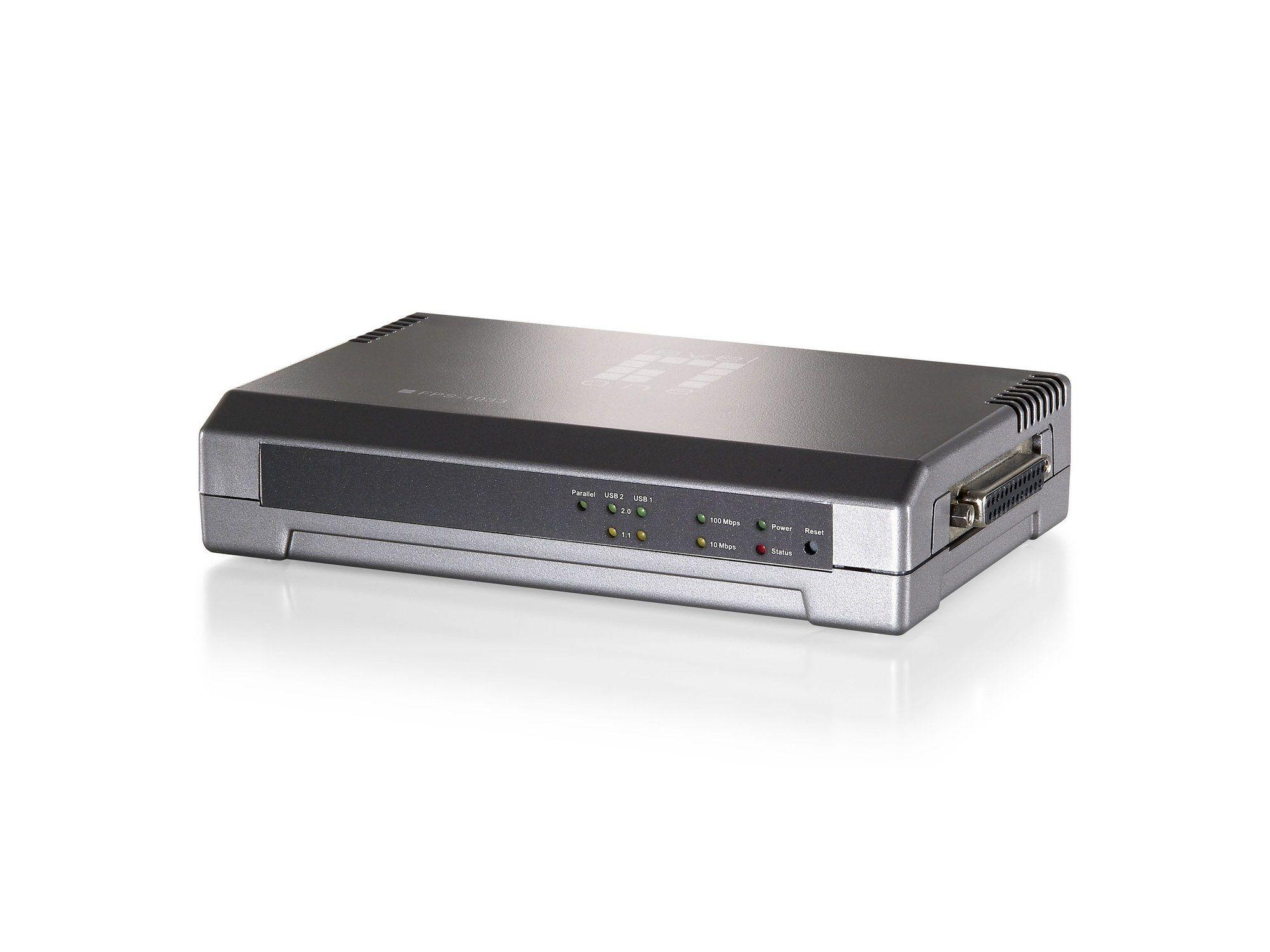 Servidor de Impressão LEVELONE FPS-1033 (Ethernet LAN - 10, 100 Mbit/s - Cinzento)
