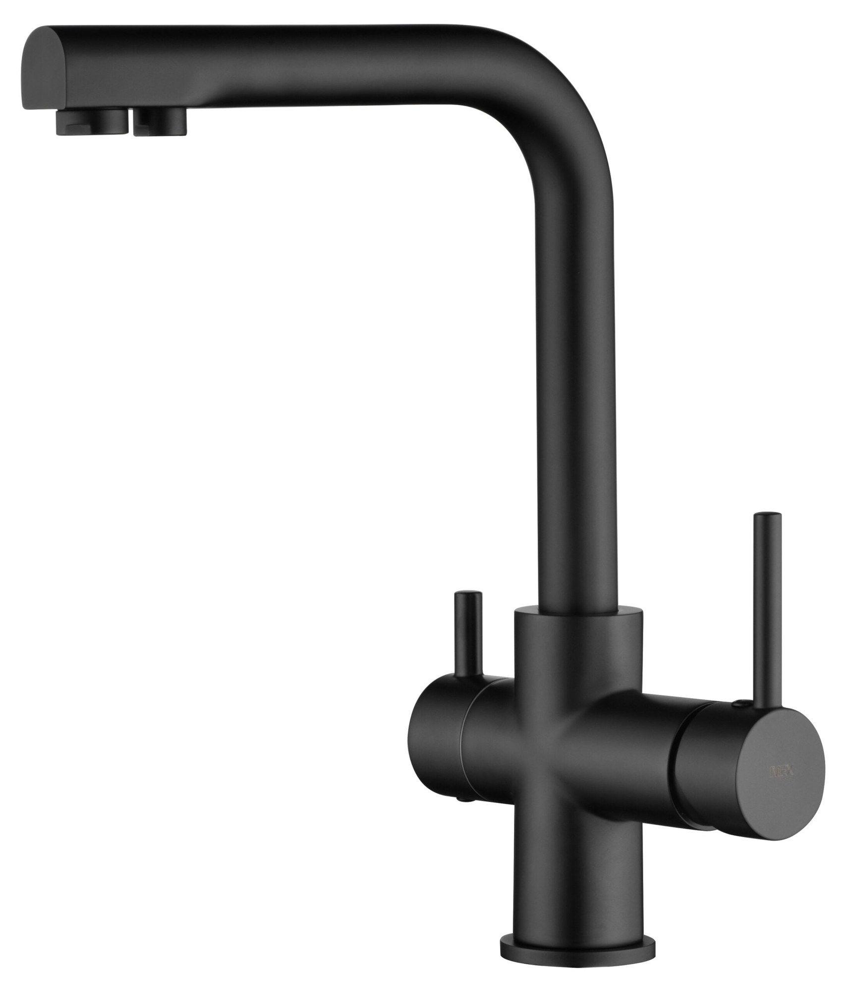 Torneira de Cozinha IMEX Marsella GOS004/NG (Latão - Preto Mate)