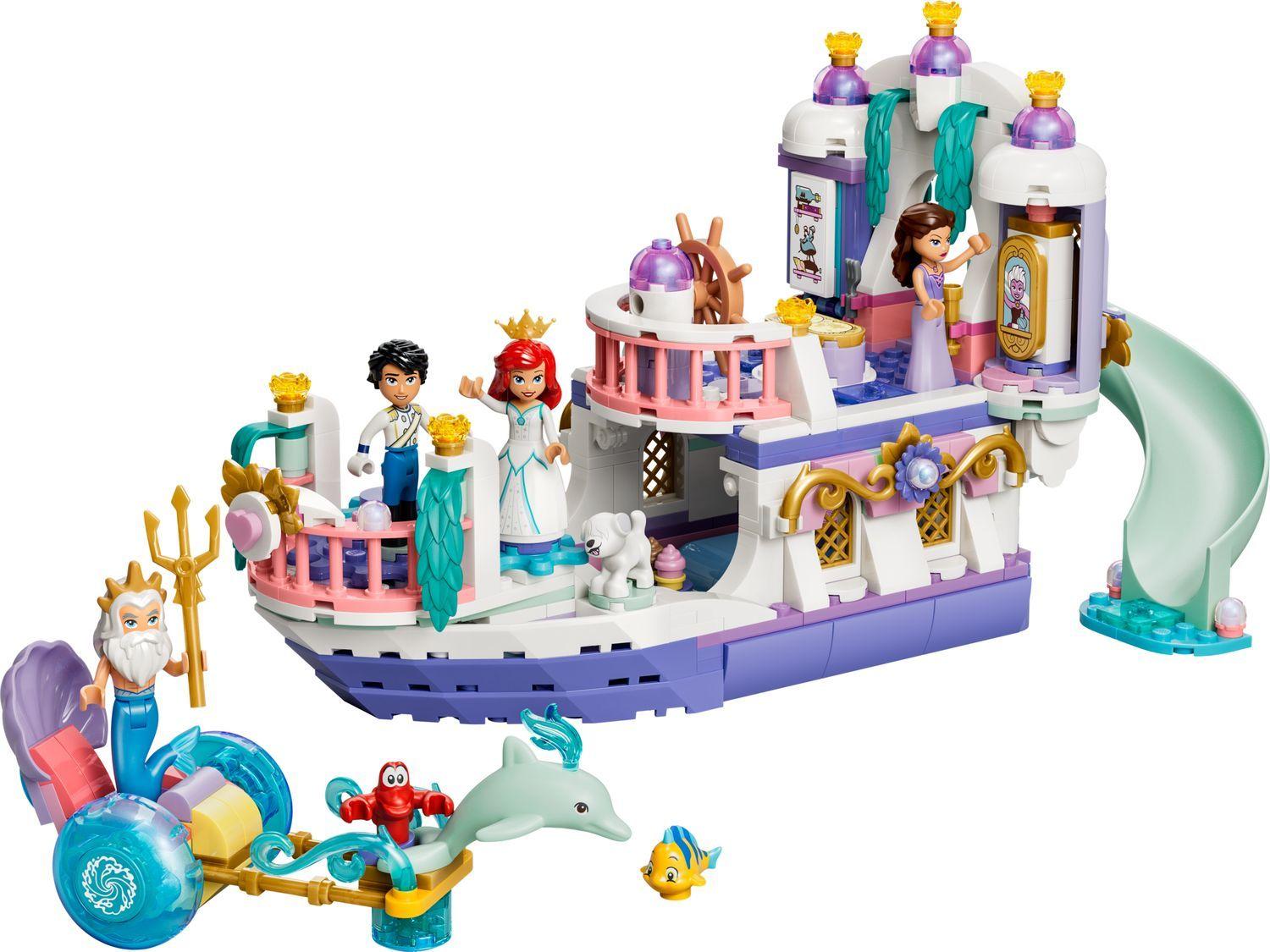 LEGO 43299 Disney Barco do Casamento Real da Ariel (6+ anos - 519 peças)