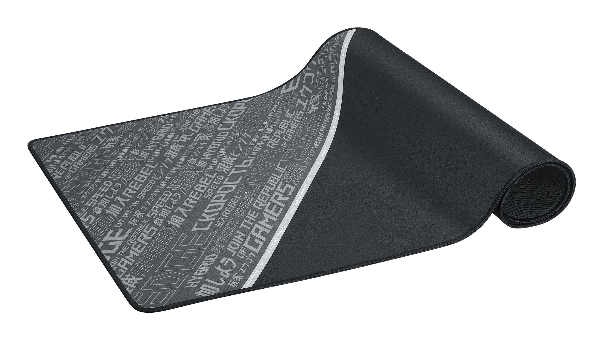 Tapete de Rato Gaming ASUS ROG Sheath BLK LTD (Grandes - Tecido, Borracha - 3 mm - Preto, Cinzento e Branco) — miniatura 4