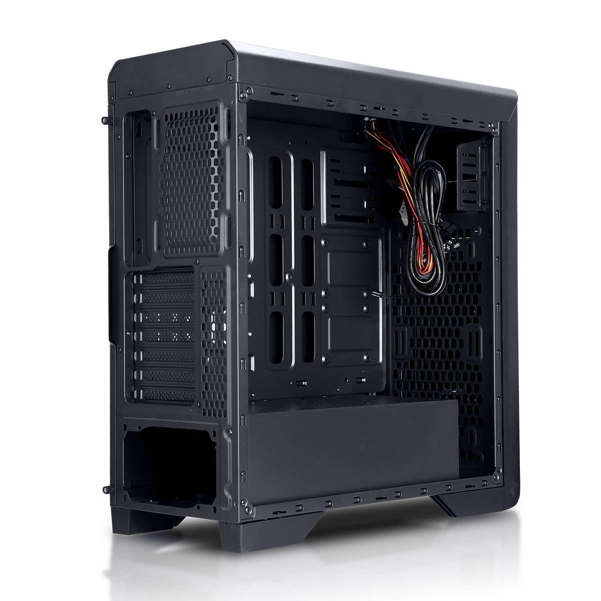 Caixa PC NOX Hummer ZX (Preto), miniatura 5
