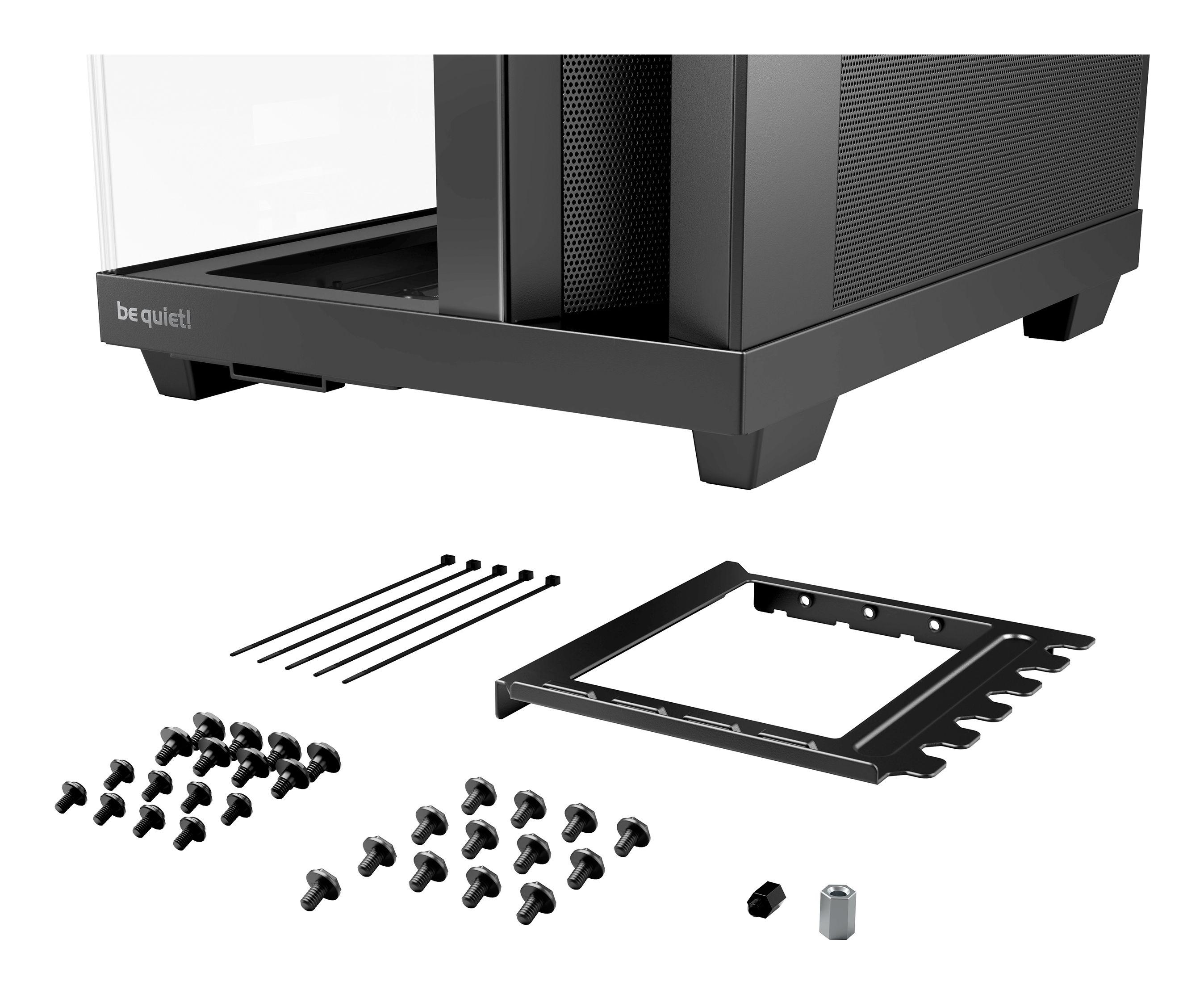 Caixa PC BE QUIET! Light Base 500 (ATX, micro ATX, Mini-ITX - ATX, PS2 - Midi Tower - Preto) — miniatura 6