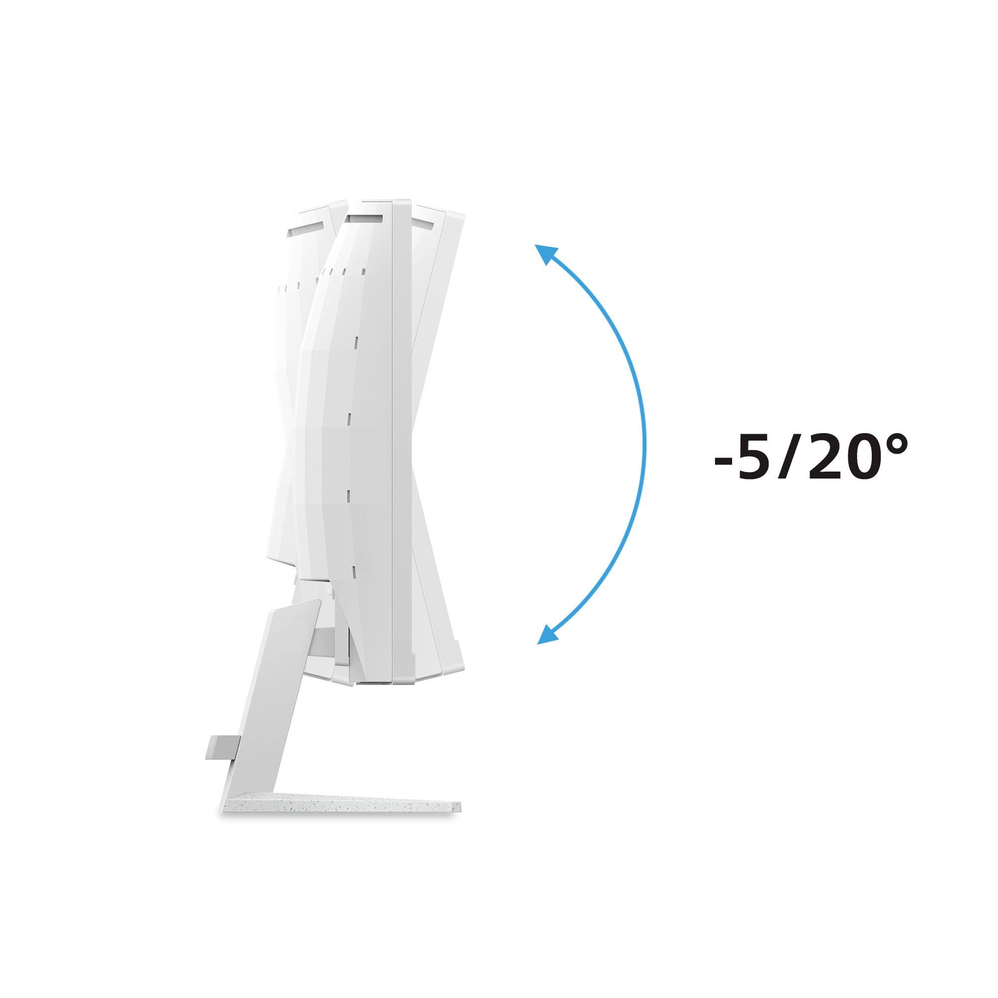 Monitor PHILIPS Evnia 5000 27M2C5201L/00 (27" - Fast VA - 180 Hz - Branco) — miniatura 3
