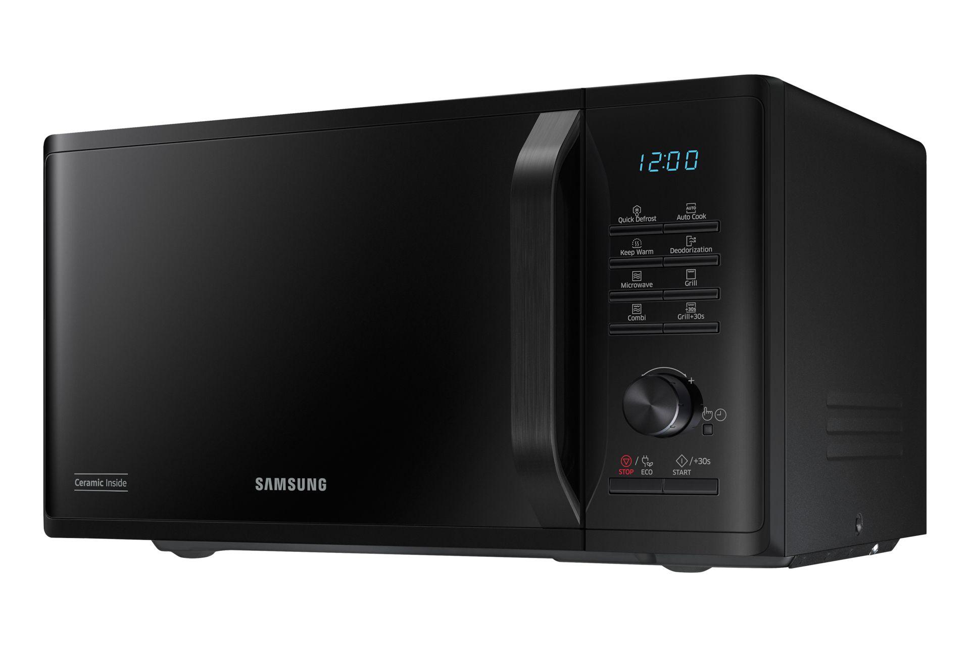 Micro-ondas com Grelhador de Bancada SAMSUNG MG23K3515AK/E1 (800 W - 1100 W - 23 l - Preto), miniatura 3