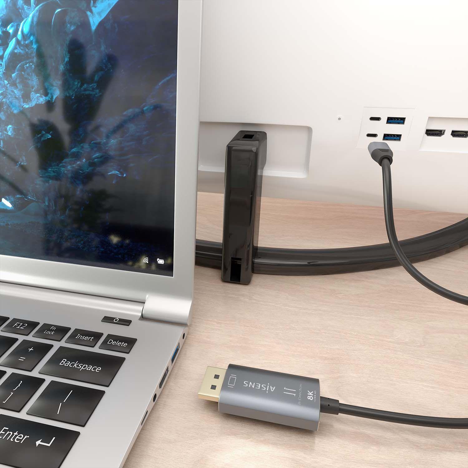 Cabo Conversor Bidirecional AISENS A109-0880 (1,8 m - USB Type-C - Preto) — miniatura 4