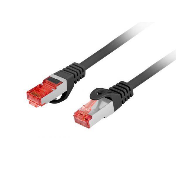 Cabo de Rede LANBERG PCF6-10CU-0150-BK (1,5 m - Cat.6 - RJ-45 - Preto), miniatura 3