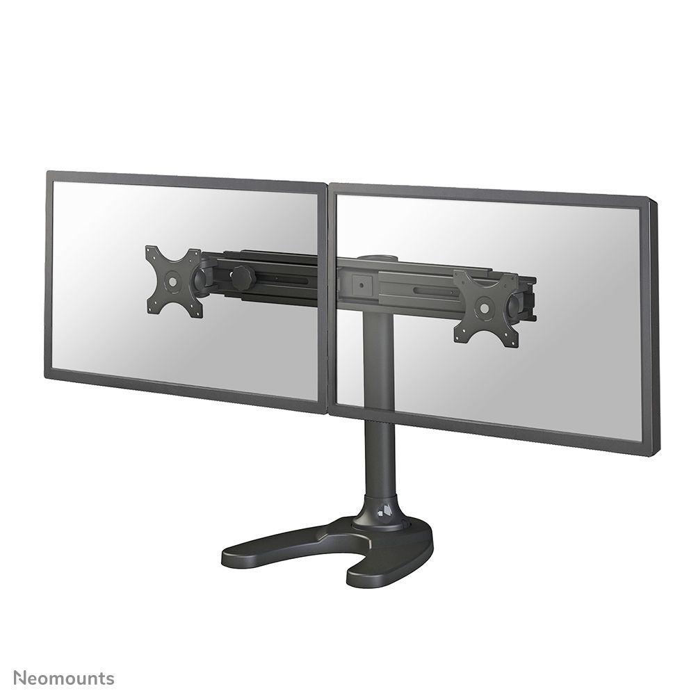 Suporte de Monitor de Mesa NEOMOUNTS FPMA-D700DD (2 Ecrãs - 19–30" - Até 16 kg - Preto)