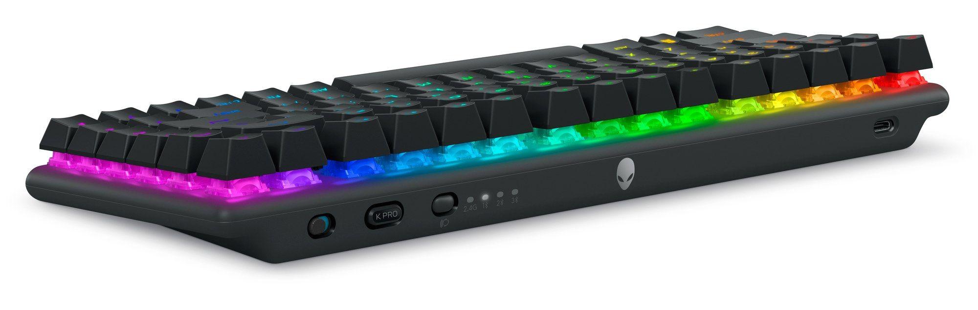 Teclado DELL Alienware Pro Linear Moonlight (US - Mecânico linear - 75% - Preto), miniatura 6