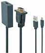 Adaptador VGA para HDMI GEMBIRD A-VGA-HDMI-01 (0,15 m - 60 Hz - HDMI Type A - Preto)